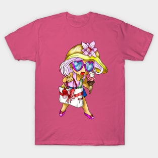 cute girl beach bum T-Shirt